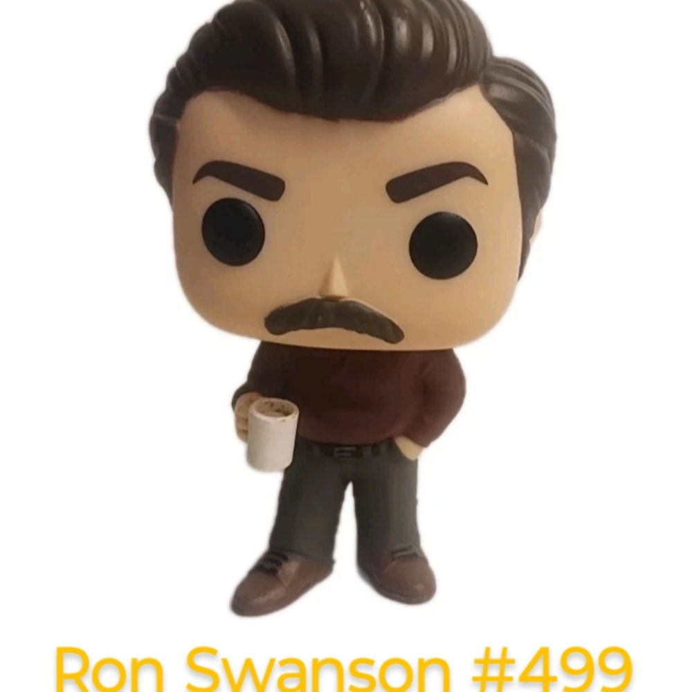 Ron Swanson Figure #499 Funko Pop Parks and Recreation